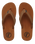 The Foamlife Mens Seales Mens Flip Flops in Tan & Tan