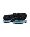 Traa SC Flip Flops in Steel Blue