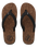 The Foamlife Mens Mully Cork Flip Flops in Black