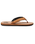 The Foamlife Mens Mully Cork Flip Flops in Tan