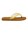 The Foamlife Womens Seales SC Flip Flops in Sunkiss Yellow