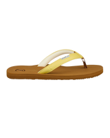 The Foamlife Womens Seales SC Flip Flops in Sunkiss Yellow