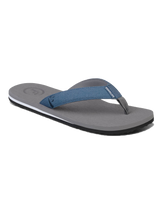 The Foamlife Mens Sully Flip Flops in Stone Grey