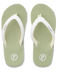 The Foamlife Womens Lixi SC Flip Flops in Sage Green