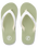 The Foamlife Womens Lixi SC Flip Flops in Sage Green