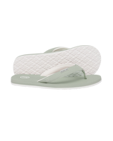 Lixi SC Flip Flops in Pastel Olive