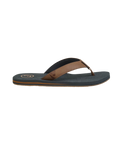 Seales Earth Flip Flops in Slate Grey