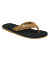 The Foamlife Womens Harts Flip Flops in Black
