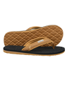 The Foamlife Womens Harts Flip Flops in Black