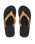 The Foamlife Womens Harts Flip Flops in Black