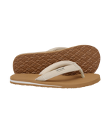 Sully Flip Flops in Latte Brown