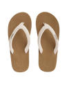 Sully Flip Flops in Latte Brown
