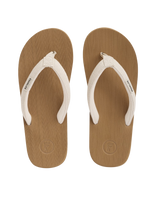Sully Flip Flops in Latte Brown
