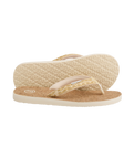 Vayla Flip Flops in Light Beige