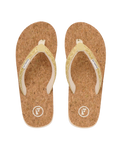 Vayla Flip Flops in Light Beige