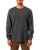 Therman Thermal Sweatshirt in Black Wash