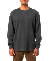 Therman Thermal Sweatshirt in Black Wash