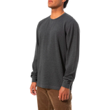 Therman Thermal Sweatshirt in Black Wash