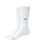 Script Socks in White