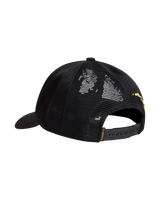 Hawaii Mesh Trucker Cap in Black