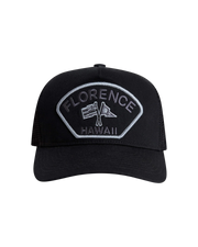 Patrol Trucker Cap in Black