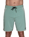 The Florence Marine X Mens Block Boardshorts in Sage