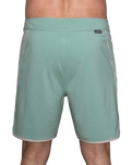 The Florence Marine X Mens Block Boardshorts in Sage