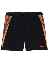 The Florence Marine X Mens Pro Hawaii Boardshorts in Black Multi