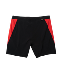 F1 Burgee Cordura Boardshorts in Black & Red