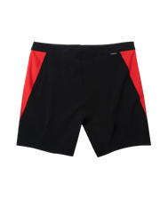 F1 Burgee Cordura Boardshorts in Black & Red