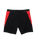 F1 Burgee Cordura Boardshorts in Black & Red