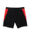 F1 Burgee Cordura Boardshorts in Black & Red