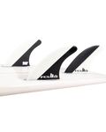 The FCS II Mick Fanning Large PC Tri Fins in Multi