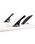 The FCS II Mick Fanning Large PC Tri Fins in Multi