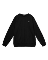 The Florence Marine X Mens Label Crew Sweatshirt in Black