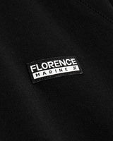 The Florence Marine X Mens Label Crew Sweatshirt in Black