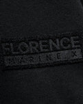 The Florence Marine X Mens Patch Hoodie in Black