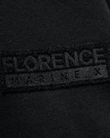 The Florence Marine X Mens Patch Hoodie in Black