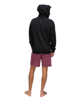 The Florence Marine X Mens Patch Hoodie in Black