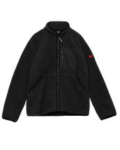 The Florence Marine X Mens High Pile Utility Fleece Jacket in Black