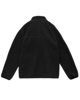 The Florence Marine X Mens High Pile Utility Fleece Jacket in Black