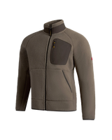 High Pile Utility Fleece Jacket in Pumice