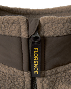 High Pile Utility Fleece Jacket in Pumice