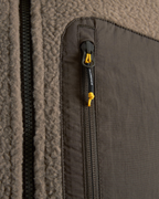 High Pile Utility Fleece Jacket in Pumice