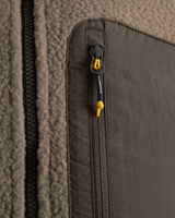 High Pile Utility Fleece Jacket in Pumice