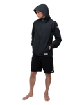 The Florence Marine X Mens Rain Pro 2.5 Layer Waterproof Shell Jacket in Black