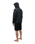 The Florence Marine X Mens Rain Pro 2.5 Layer Waterproof Shell Jacket in Black
