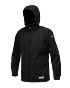 The Florence Marine X Mens Rain Pro 2.5 Layer Waterproof Shell Jacket in Black