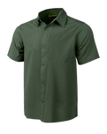 The Florence Marine X Mens Airtex Expedition Shirt in Thyme