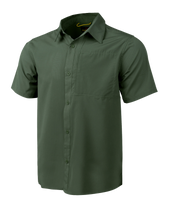 The Florence Marine X Mens Airtex Expedition Shirt in Thyme